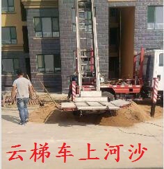 云梯車(chē)作業(yè)